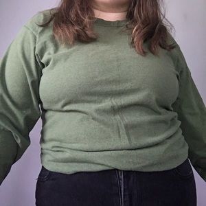 Hunter Green Long Sleeved Top